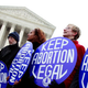 Pro-choice supporters in Washington, D.C., in Jan. 2010 (Mark Wilson/Getty Images)